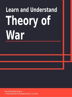cover image of Learn and Understand Theory of War